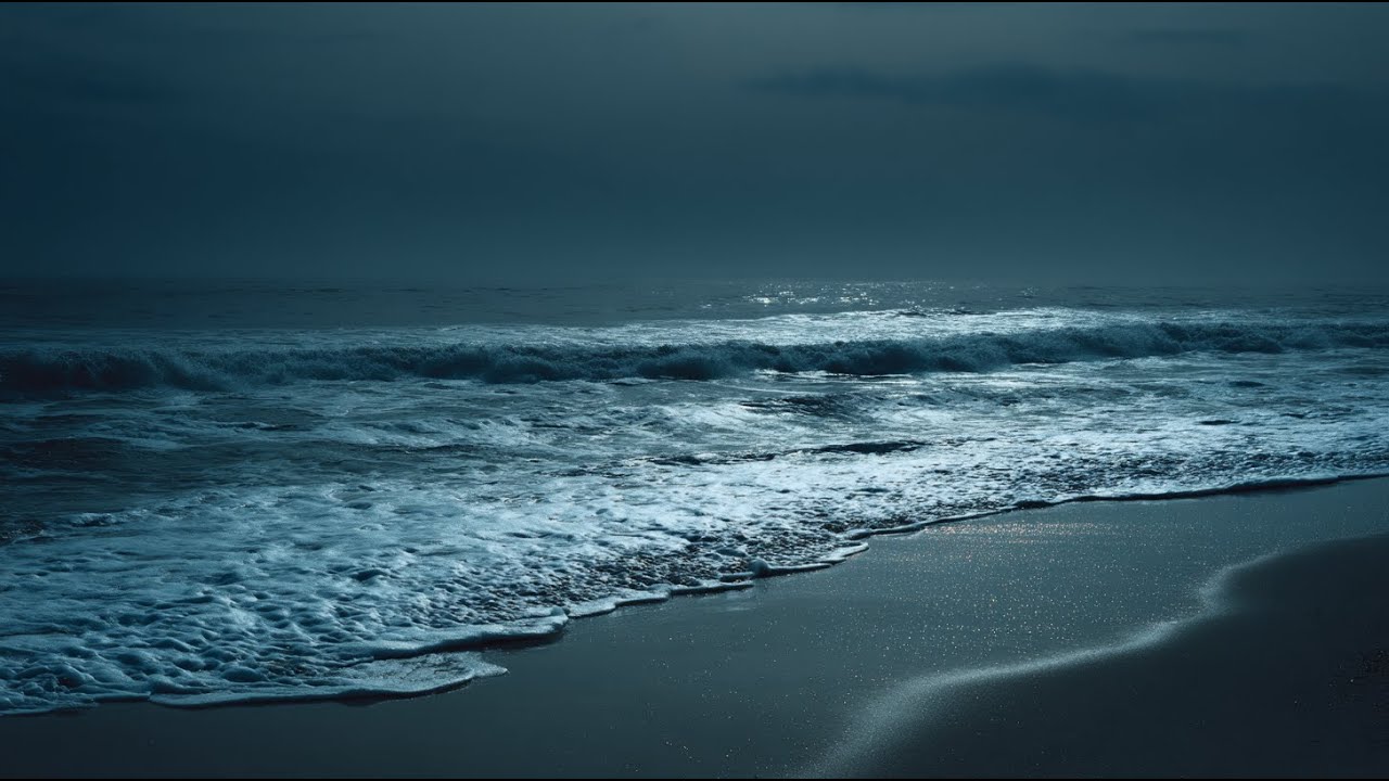 Deep Sleep With Crashing Ocean Waves Sounds Gentle Ocean Sounds For