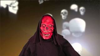 Red Death Skull mask Zagone Studios demo