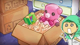 引越した女性の荷物を片付けるゲーム(エンディングまでやる)-Unpacking♯1