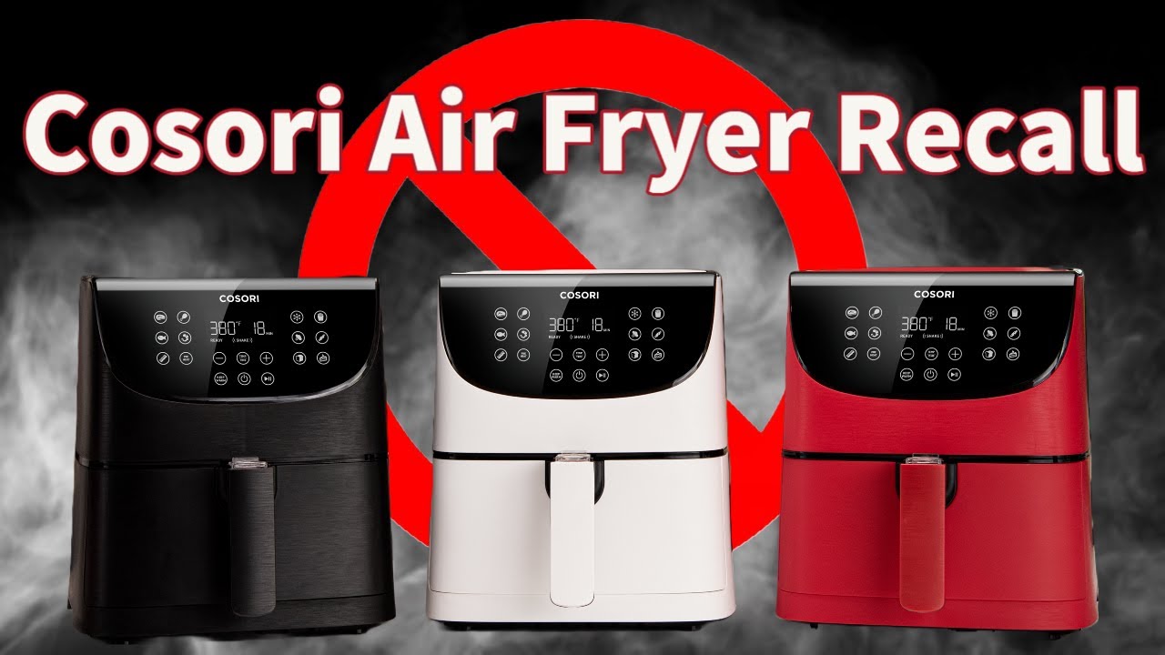 Cosori Air Fryer Recall! How To Get A FREE Replacement - YouTube