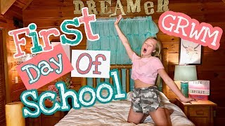 GRWM First Day of School Morning Routine 2018 | Princess Ella