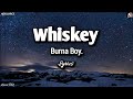 Burna boy _ Whiskey (official lyrics video)