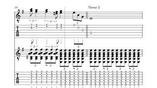 Desperado (Cancion del Mariachi) - sheets and tabs for two guitars