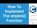 strpbrk() Function Implementation | C Programming Example