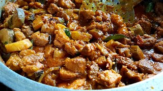 ഇങ്ങനെ ഒന്ന് പോർക്ക്‌ കറി വെച്ചു നോക്കു/Kerala pork curry/pork masala/Pig /Panni erachi