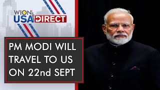 Indian PM Modi to address UN General Assembly on 25th September | WION USA Direct | WION News