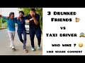 3 Drunked Friends 🍺 vs Clever Taxi Driver 🚖 ~ Who wins ?😂@manish_saini ~ Dushyant Kukreja #shorts