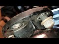 how to replace engine coupler mercruiser