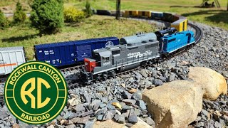 G scale E87 | September 🍁 '24  Garden Railroad  Modern steam and diesel visits RCRR