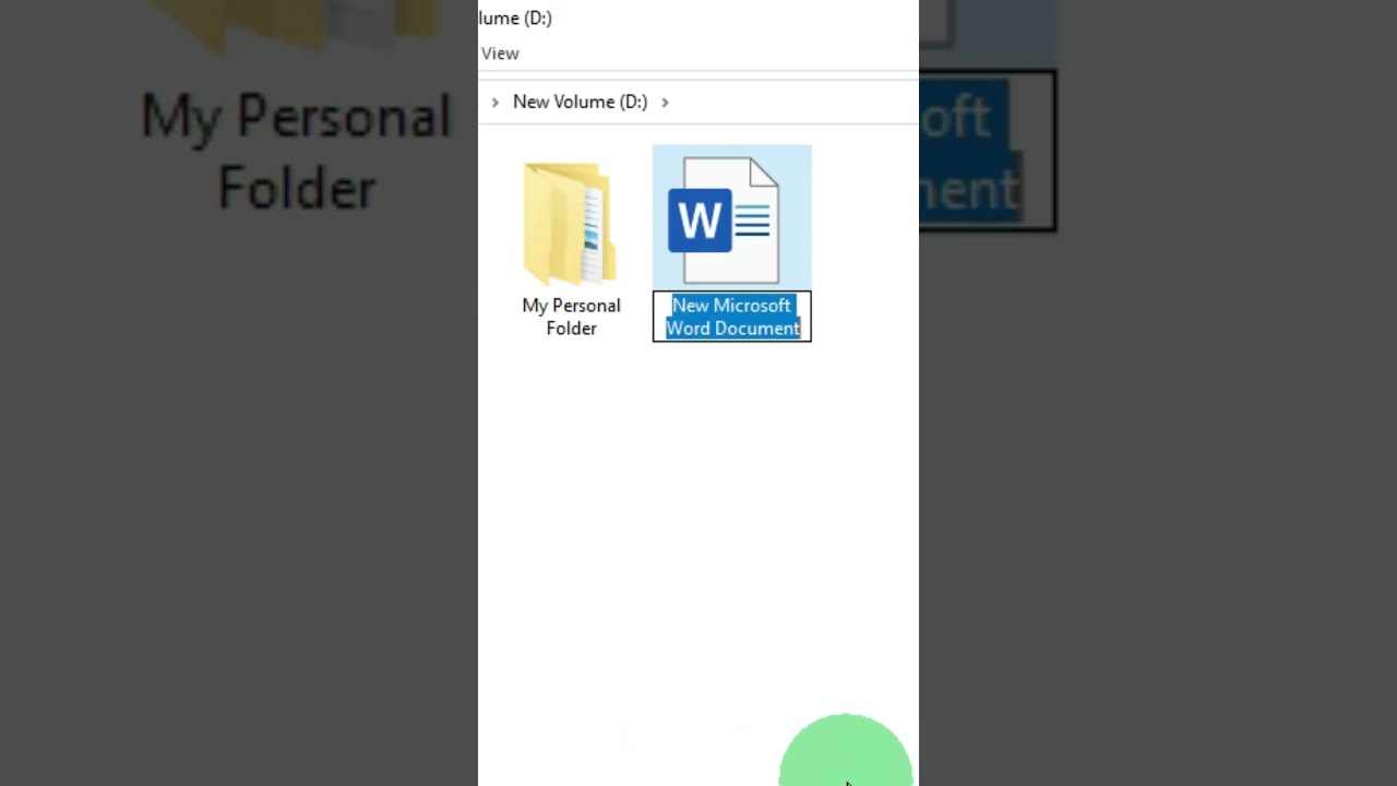 How To Use File Explorer to Create a Word Document