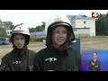 Новости Гродно. В Гродно проводится xix областной полевой слёт юных спасателей пожарных. 15.06.2023