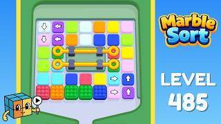 Marble Sort Level 485 Walkthrough Solution