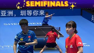 Sun Yingsha vs Chen Xingtong | Semifinals Asian Cup 2025