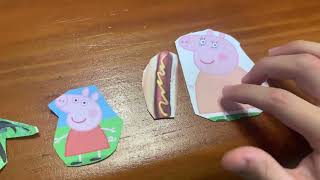 alfie's fun show ep1: peppa pig dancing the chicken wing