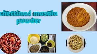 Chettinad Masala Powder By Revathy Shanmugam