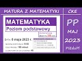 Matura z matematyki CKE maj 2023 PP