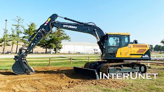 Hyundai HX 160AL Crawler Excavator Demonstration