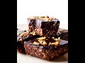 I made these INSANELY EASY No-Bake Vegan Brownies | Recipe, Baking, Food #shorts #youtubeshorts