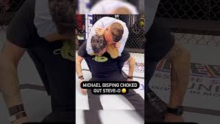 Michael Bisping choked out Steve-O...Wait til he wakes up 😅 #shorts