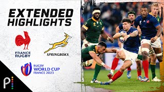 France v. South Africa | 2023 RUGBY WORLD CUP EXTENDED HIGHLIGHTS | 10/15/23 | NBC Sports