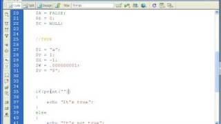 PHP Tutorial - Boolean Data Type