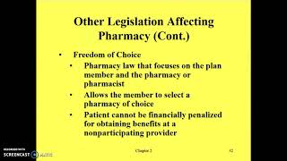 Insurance for Pharmacy Technicians - Week Three Presentation