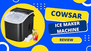 Cowsar Countertop Ice Maker: Chilling Review!