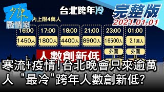 【完整版下集】寒流+疫情!台北晚會只來逾萬人 \