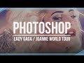 Photoshop I Lady Gaga - Joanne World Tour Poster