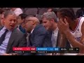 Kawhi Leonard makes Sam Cassell laugh so hard Ty lue say (Dont grab my suit like that