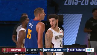 New Orleans Pelicans vs Denver Nuggets - Scrimmage - 1st Half Highlights | NBA Restart
