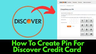 How To Create Pin For Discover Credit Card (2025)