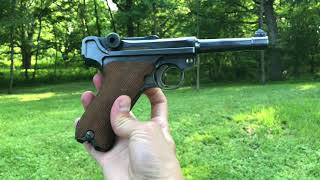 Shooting a 1923 German Luger