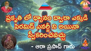 ప్రకృతి లో ధ్యానం ద్వారా ఎక్కడి పిరమిడ్ ఎనర్జీ ని అయినా స్వీకరించవచ్చు- @ఆరా ప్రసాద్ #pmc