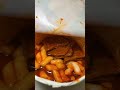 korean corn dog and tteokbokki together asmr koreanfood