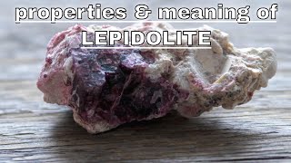 Lepidolite Meaning Benefits and Spiritual Properties