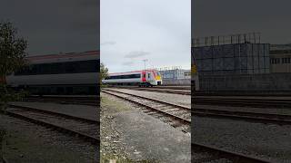 175002 going into a siding in Laira with 80644 for support. Thursday 30 January 2025