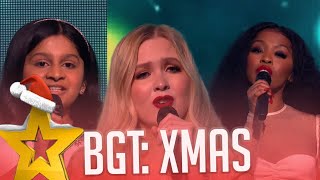 THE BEST GIRL SINGERS EVER ON BGT & Attraction PERFORM!| Britain's Got Talent 2020: Xmas🎅