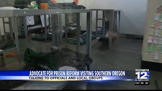 28-year inmate visiting Southern Oregon for jail/prison reform