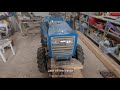 cheap tractor restoration part 1 oil leak repair front axle iseki tu1500