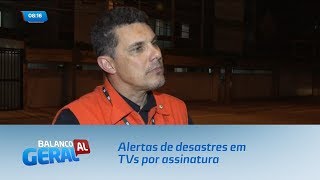 Usuários de TV por assinatura passam a receber alertas de desastres