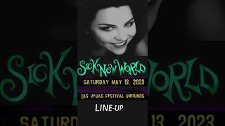 SICK NEW WORLD Festival 2023 LINE UP Las Vegas