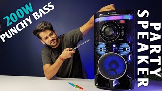 Best PartySpeaker Under 7000 | Heavy Bass | TechXeWoo Ts200BT Unboxing - Review