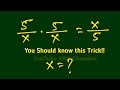 Can You Solve This A Nice Algebra olympiad problems X=? Now!