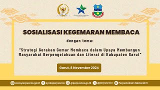 Sosialisasi Kegemaran Membaca di Kabupaten Garut