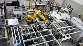 17004 - ISOLA ROBOTIZZATA ASSEMBLAGGIO PIANO DI CARICO - ROBOTIC LINE LOADING PLATE ASSEMBLY