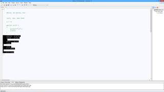 Embedded Programming: Loops