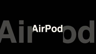 Fake AirPod Commercial Concept #commercial #fun #project