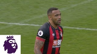 Callum Wilson uses his chest to score for Bournemouth v. Huddersfield | Premier League | NBC Sports