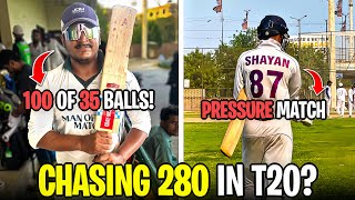 Chasing BIGGEST Target EVER? | GoPro Cricket Vlog